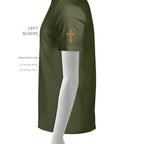 MILITARY GREEN - G500 - SLEEVE_LEFT