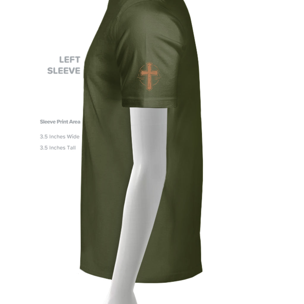 MILITARY GREEN - G500 - SLEEVE_LEFT