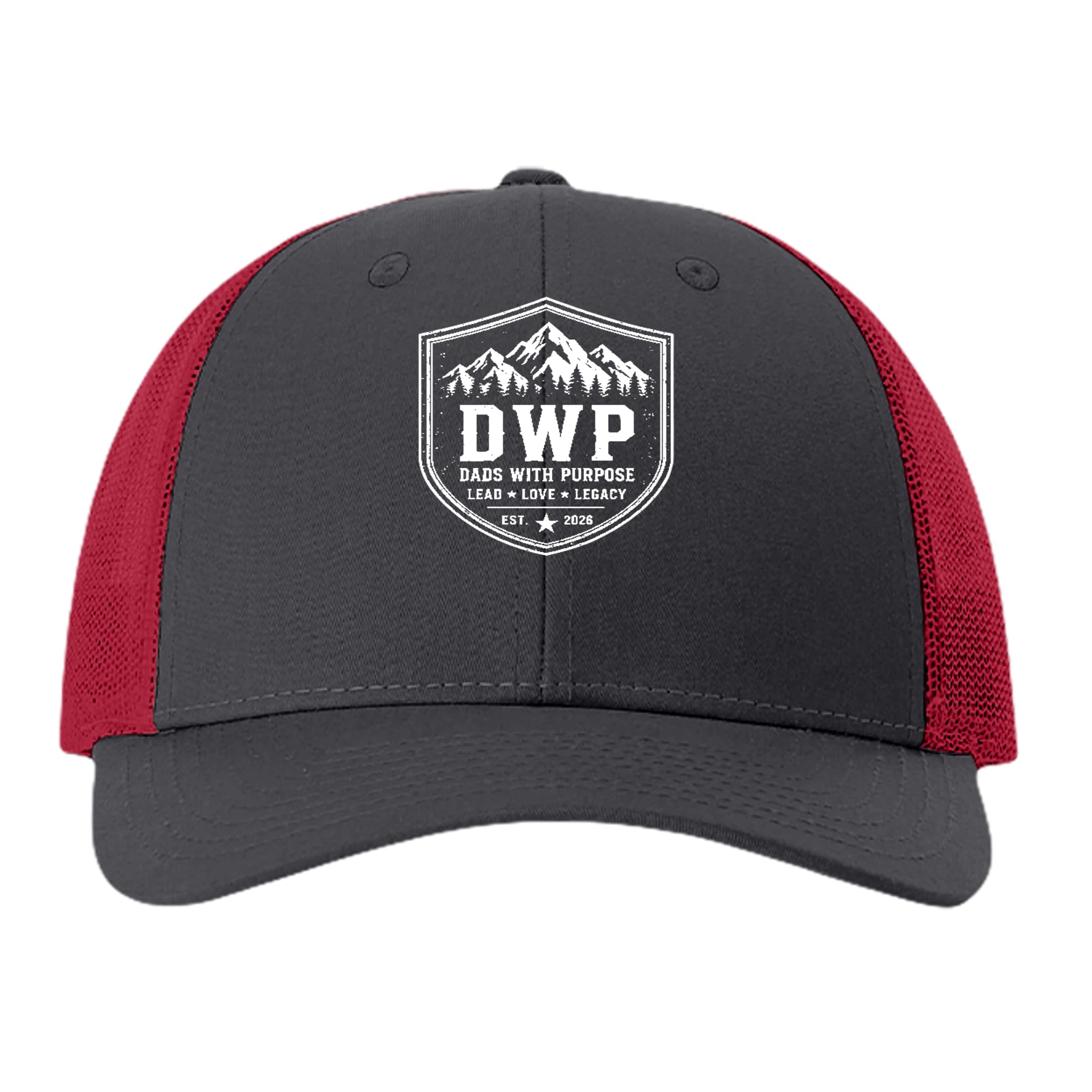Charcoal/ Red - 115R - FRONT